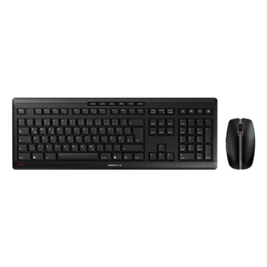 Teclado Cherry Stream Desktop inalámbrico con ratón y switch de tijera QWERTZ
