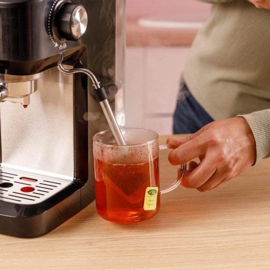 Cafetera Espresso Solac Taste Slim 1,4 L 20 Bares con vaporizador integrado