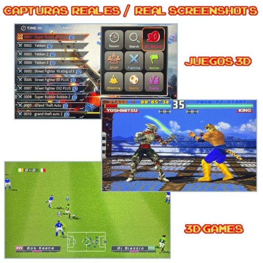 Dam Electronics Pandoras Box 12 Console Retro Quad Core Cortex A7 2GB 28 890 Jeux Noir