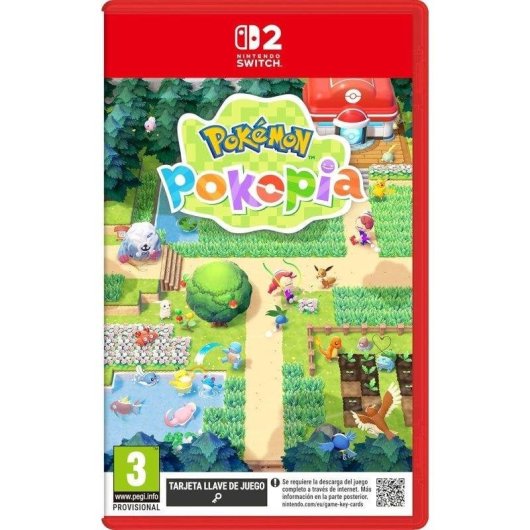 Nintendo Switch 2 7.9" FullHD HDR 120Hz 256GB Azul/Rojo + Pokemon Pokopia