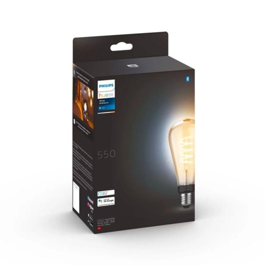 Intelligente Glühbirne Philips ST72 Edison E27 Bluetooth/Zigbee LED