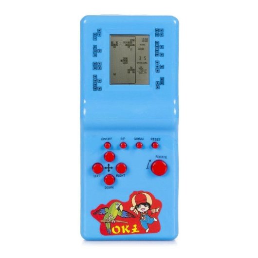 Dam Electronics Console Portable Retro 26 Jeux Classiques LCD Noir