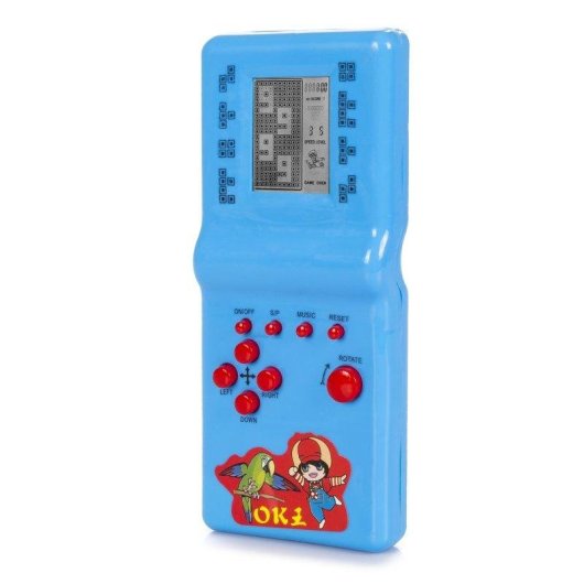 Dam Electronics Console Portable Retro 26 Jeux Classiques LCD Noir