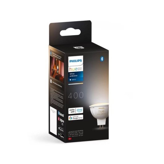 Bombilla inteligente Philips Hue MR16 Bluetooth/Zigbee GU5.3