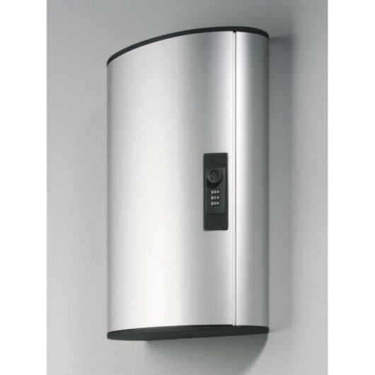 Caja portallaves Durable KEY BOX 72 ganchos aluminio plata