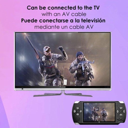 Dam Electronics X6 Console Retro Portable 1GB Jeux Classiques Caméra Intégrée Noir