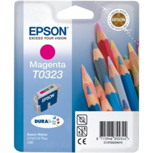 Cartouche d'encre Epson T0323 Magenta Original