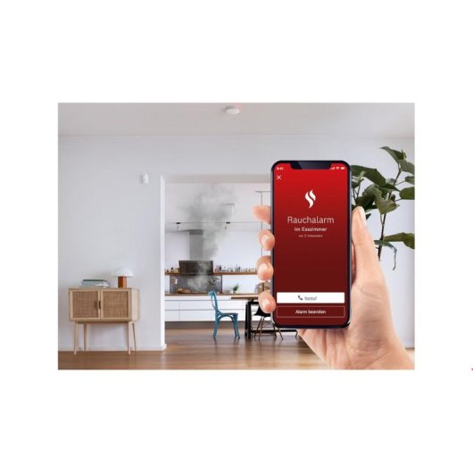 Détecteur de fumée et de gaz Bosch 8 750 002 142 Sans fil Alarme 85 dB Batterie CR17450