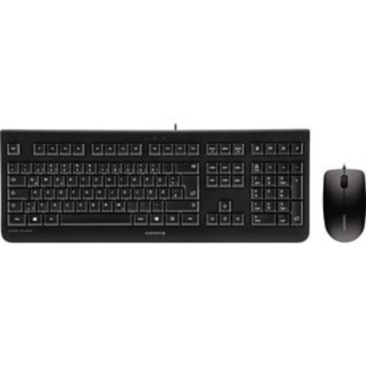 Tastiera Cherry DC 2000 cablata USB completa QWERTZ con mouse ottico incluso