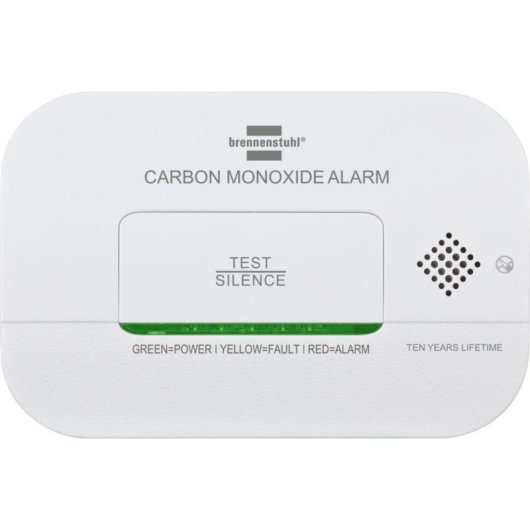 Détecteur de gaz Brennenstuhl CM A 3030 Monoxyde de carbone Alarme 85 dB LED