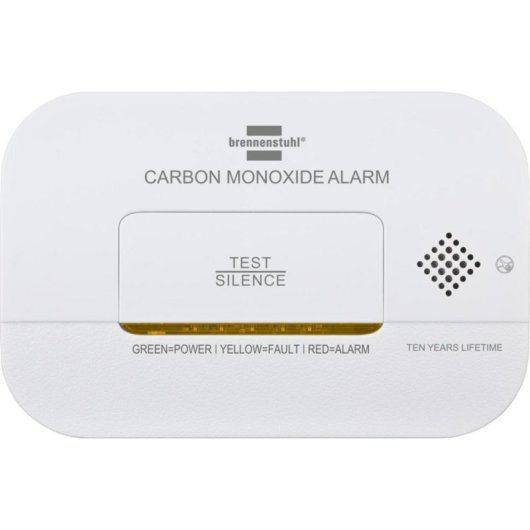 Détecteur de gaz Brennenstuhl CM A 3030 Monoxyde de carbone Alarme 85 dB LED