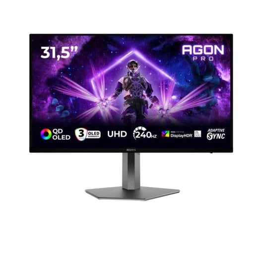 Monitor AOC AGON PRO AG326UZD2 31,5" UltraHD 4K 240Hz QD-OLED Ajuste de altura