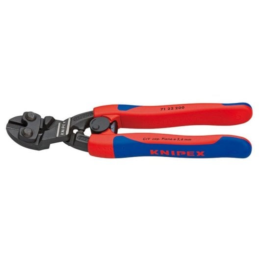 Cortador de cabos compacto de cabeça fixa Knipex CoBolt 200 mm