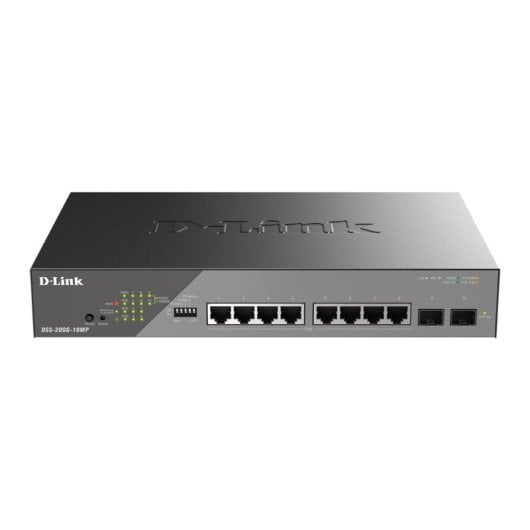 Switch D-Link DSS-200G-10MP/E Gestionado L2 Gigabit Ethernet PoE 1U