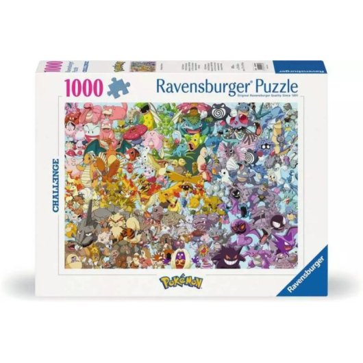 Puzzle Ravensburger 1000 peças multicolor