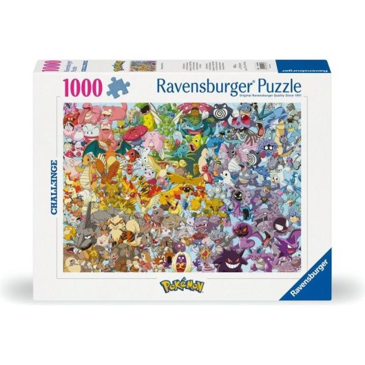 Puzzle Ravensburger 1000 peças multicolor