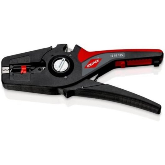 Pelacavi Knipex PreciStrip16 Nero/Rosso 190 mm