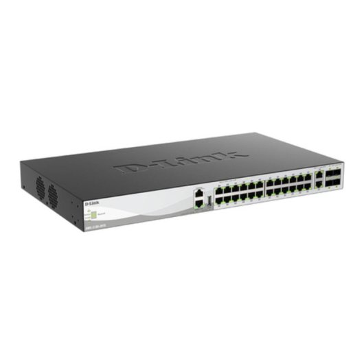 Switch D-Link DMS-3130-30TS/E Gestido L3 com 2 portos 10G