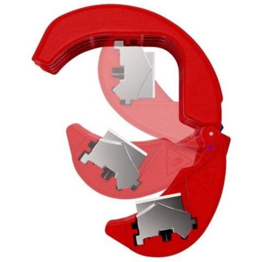 Cortacables manuel Knipex BiX Bleu/Rouge Plastique/Acier inoxidable 72 mm