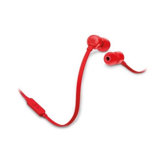 Kopfhörer JBL TUNE 160 mit Kabel, 3,5 mm Anschluss, In-Ear, rot