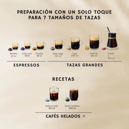 Cafetera de Cápsulas Krups XN9408 1,4 L 1100 W Negra con App Nespresso Smart