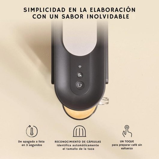 Cafetera de Cápsulas Krups XN9408 1,4 L 1100 W Negra con App Nespresso Smart