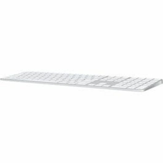Tastatur Apple Magic Keyboard magnetisch mit Touch ID und Ziffernblock weiß QWERTZ