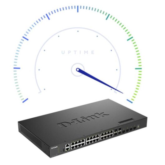 Switch D-Link DXS-3410-32XY Gestionado L3 24 Puertos Fast Ethernet y 4 SFP+