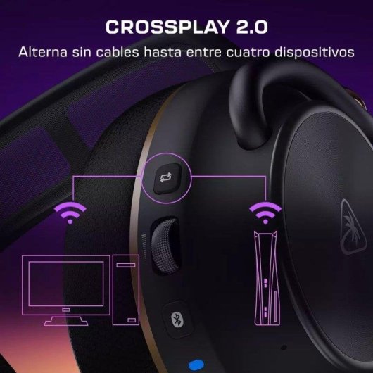 Auriculares Turtle Beach Stealth Pro II inalámbricos Bluetooth 5.3 Cancelación de Ruido XBOX Negro