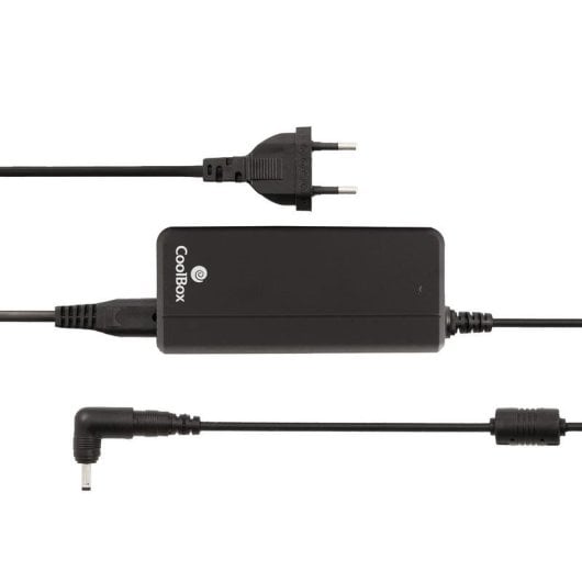 Cargador Portátil Coolbox Universal 90W USB 2.1A + 14 Puntas