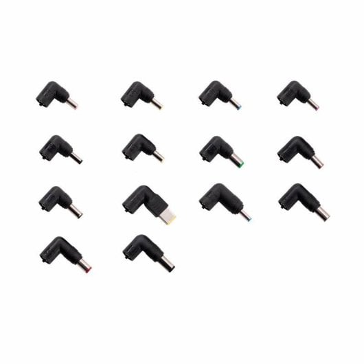 Cargador Portátil Coolbox Universal 90W USB 2.1A + 14 Puntas