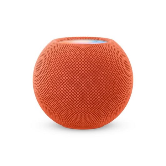 Haut-parleurs Apple HomePod mini sans fil 20W avec Siri et contrôle tactile orange