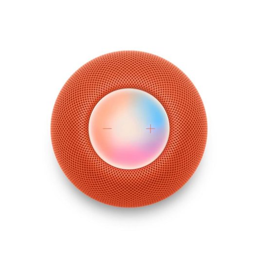 Haut-parleurs Apple HomePod mini sans fil 20W avec Siri et contrôle tactile orange