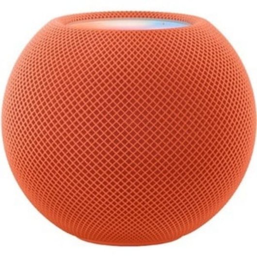 Haut-parleurs Apple HomePod mini sans fil 20W avec Siri et contrôle tactile orange
