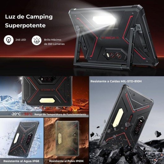 Tablet HOTWAV R9 Plus 4G 11" 24GB 512GB Negro