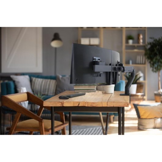 Ergotron HX Series 45-476-224 Doppel-Monitorhalterung Tisch 32" VESA 75x75 bis 400x400 Max 15,9Kg