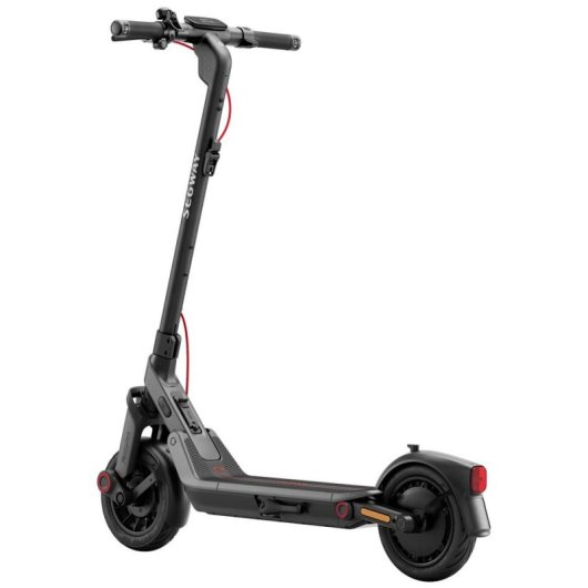 Patinete électrique Ninebot 400W Autonomie 45km Roues 10" Suspension LED Noir