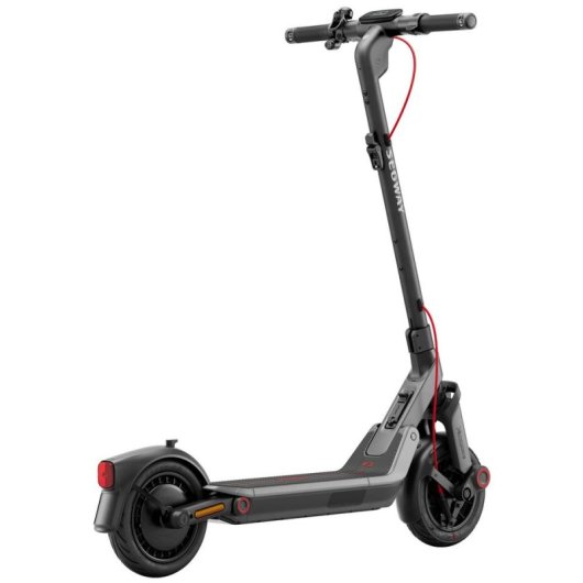 Patinete électrique Ninebot 400W Autonomie 45km Roues 10" Suspension LED Noir