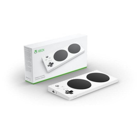 Mando Adaptativo Xbox Microsoft para Xbox y PC con Conectividad USB y 3.5 mm