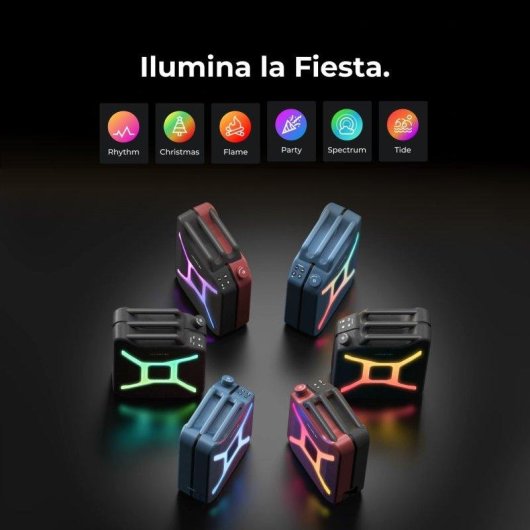 Altavoces Ultimea Portátil Bluetooth 300W con graves, RGB y TWS