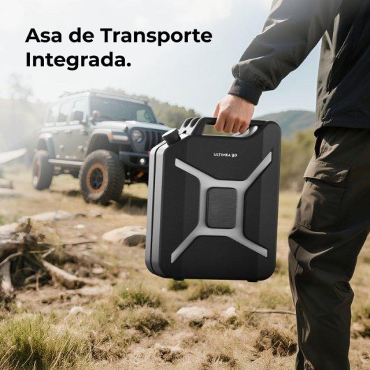 Altavoces Ultimea Portátil Bluetooth 300W con RGB y Entradas Mic/Guitarra