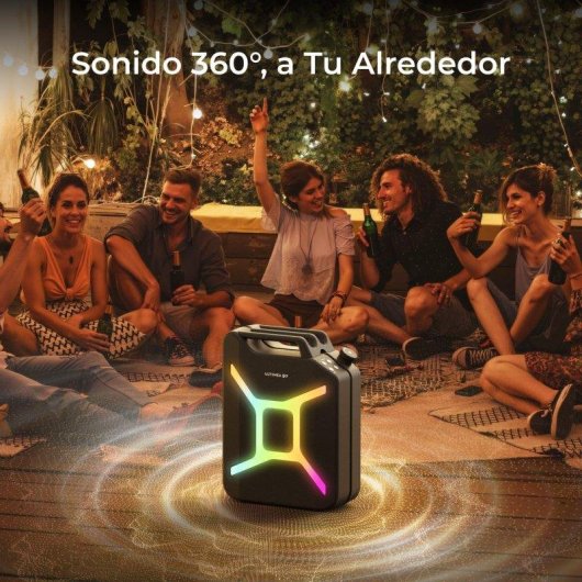 Altavoces Ultimea Portátil Bluetooth 300W con graves, luces RGB y TWS