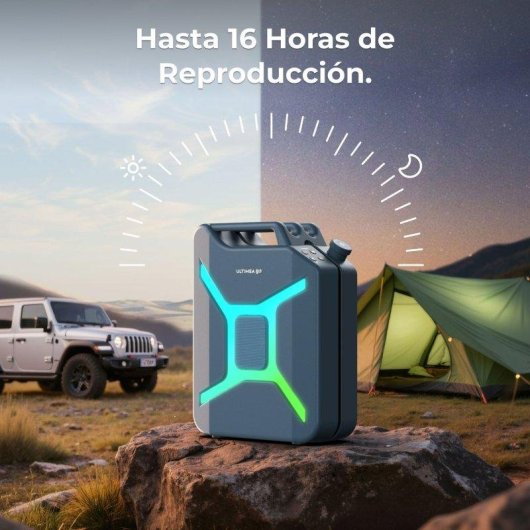 Altavoces Bluetooth Ultimea Portátil 300W con TWS, graves, RGB y batería
