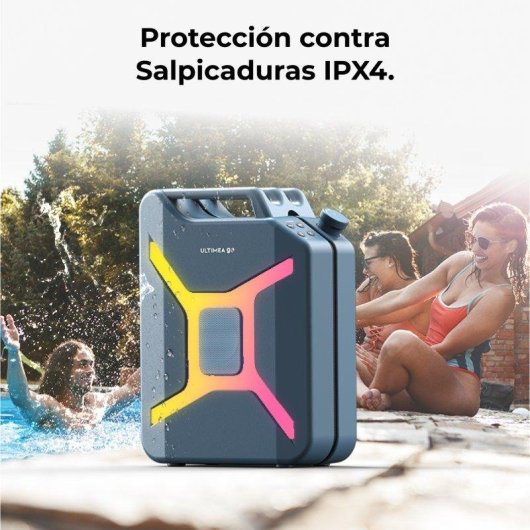 Altavoces Bluetooth Ultimea Portátil 300W con TWS, graves, RGB y batería