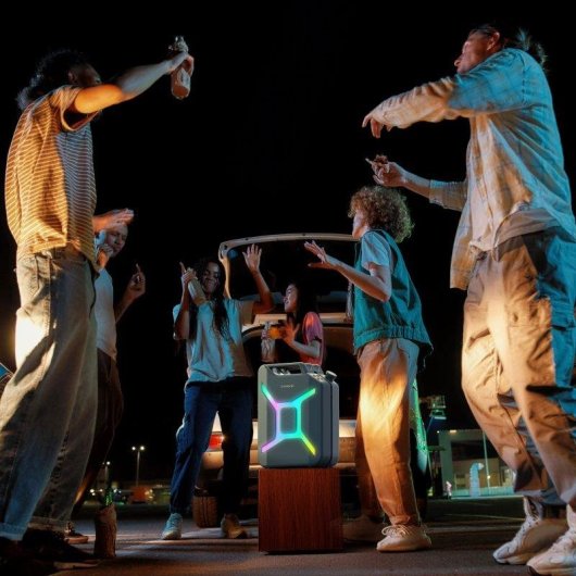 Altavoces Bluetooth Ultimea Portátil 300W con TWS, graves, RGB y batería