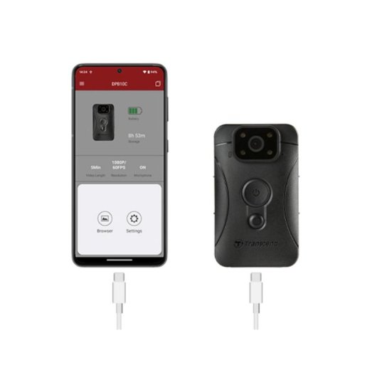 Camera corporale Transcend DrivePro Body 10 1920x1080 130° IR