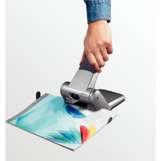 Perforatrice Leitz 5180 65 fogli A4 Nero/Grigio