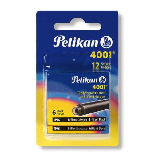 Bille Pelikan 330803 Noir 12 pièces Blister Allemagne