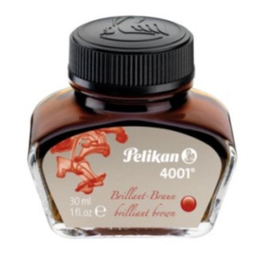 Ricarica per penna Pelikan 311902 Marrone Nero 30 ml