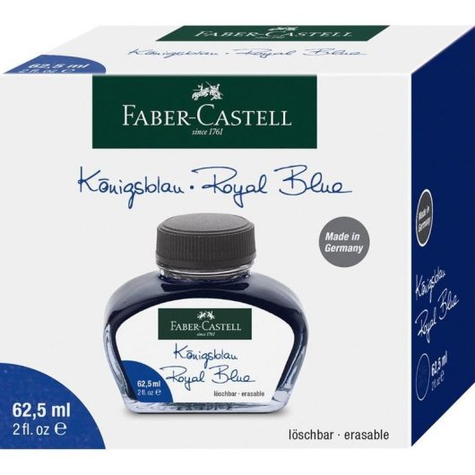 Recambio de tinta Faber-Castell 148701 Bleu 62,5 ml Multicolore